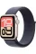 Apple Watch SE 3 GPS, 44mm Starlight Aluminum Case with Anchor Blue Sport Loop